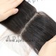 Brazilian virgin straight natural color human hair lace closure-LC01