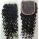 Brazilian virgin deep wave natural color human hair lace closure-LF03