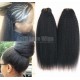 Indian remy italian yaki human hair wefts 2 bundles-IYW02