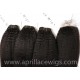 Italian yaki indian remy human hair 3 wefts and 1 silk top closure--IYWC0301