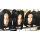 Indian remy blunt cut bob wig with middle parting for summer-BB003