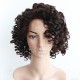 Big curly remy hair bleached knots full lace wig --BW0036