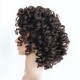 Big curly remy hair bleached knots full lace wig --BW0036