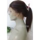 Straight 360 frontal Brazilian virgin bleached knots --RF03