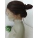 Straight 360 frontal Brazilian virgin bleached knots --RF03