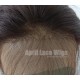 Straight 360 frontal Brazilian virgin bleached knots --RF03