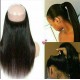 Straight 360 frontal Brazilian virgin human hair bleached knots --RF03