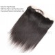 Brazilian virgin human hair straight 13*6 lace frontal baby hairs--W56328