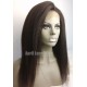 Italian yaki 360 frontal indian remy human hair bleached knots --RF04