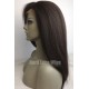 Italian yaki 360 frontal indian remy human hair bleached knots --RF04