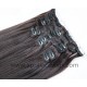 Yaki straight human hair clips in hair extensions --CE03