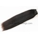 Yaki straight human hair clips in hair extensions --CE03