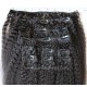 Italian yaki human hair clips in hair extensions --CE04