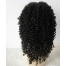 Chinese virgin human Hair Kinky Curl lace front wig-bw0040