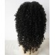 Chinese virgin human Hair Kinky Curl full lace wig-bw0040
