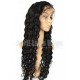 Chinese virgin Curly silk top full lace wig with baby hair-BW0042