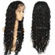 Chinese virgin Curly silk top full lace wig with baby hair-BW0042