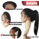 Chinese virgin light yaki 360 frontal wig--BW0020