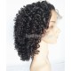 Beautiful Tight Spiral Curl Malaysian virgin 360 frontal Wig with wefts sewn--BW0170
