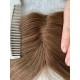 【Clearance】human hair 6*6cm silk straight  silk top topper