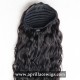 Water Wave Wrap Drawstring Ponytail Human Hair Extension PONY23