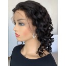 Virgin hair big wave full lace wig-T68