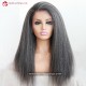 25% Grey Hair Mixed Human Hair Custom Order (Link For Demonstration)