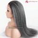 Brazilian virgin human hair loose ocean wave 150% density full lace wig with preplucked hairline ALW005