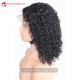 Mongolian virgin deep curly bob 360 wig-BB011