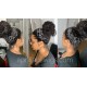 Malaysian virgin human hair Kinky Curl 360 wig--BW0370