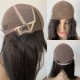 virgin hair silk straight with bangs glueless full lace wig-sgn004