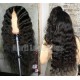 Brazilian virgin natural wave glueless 360 glueless wig preplucked hairline --BW0880