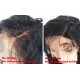 Brazilian virgin Loose deep curly glueless 360 wig pre-plucked hairline---BW0760