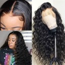 Brazilian virgin Loose deep curly glueless 360 wig--BW0760