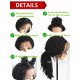 Brazilian virgin pineapple curls glueless 360 wig --BW0450