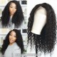 Brazilian virgin deep wave glueless 360 wig BW6230