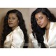 Brazilian virgin 150% density glueless 6 inches lace front wig preplucked hairline LF0601