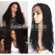 Malaysian virgin hair Spanish curly full lace wig bleached knots-lw6012