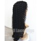 Malaysian virgin hair Spanish curly full lace wig bleached knots-lw6012