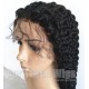 Malaysian virgin hair Spanish curly full lace wig bleached knots-lw6012