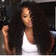 Malaysian virgin hair Spanish curly full lace wig bleached knots-lw6012