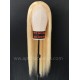  Color 613 blonde Brazilian virgin human hair full lace wig baby hair around LW0613