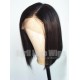 Silky straight glueless 360 bob wig with preplucked hairline --BB012