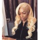 3 bundles color 613  blonde virgin human hair wefts  BVW63