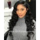 Brazilian virgin ocean wave glueless 360 wig--BW1240