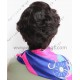 Virgin hair short cut glueless 13*6 lace front wig preplucked hairline BB016