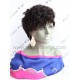 Virgin short cut 150% density glueless 13*6 lace front wig preplucked hairline BB016