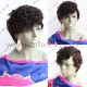 Virgin short cut 150% density 6'' lace front wig preplucked hairline BB016