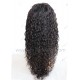 Deep curly 6'' deep parting glueless lace front wig 150% density preplucked hairline LF0603