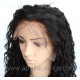 Deep curly 6'' deep parting glueless lace front wig 150% density preplucked hairline LF0603